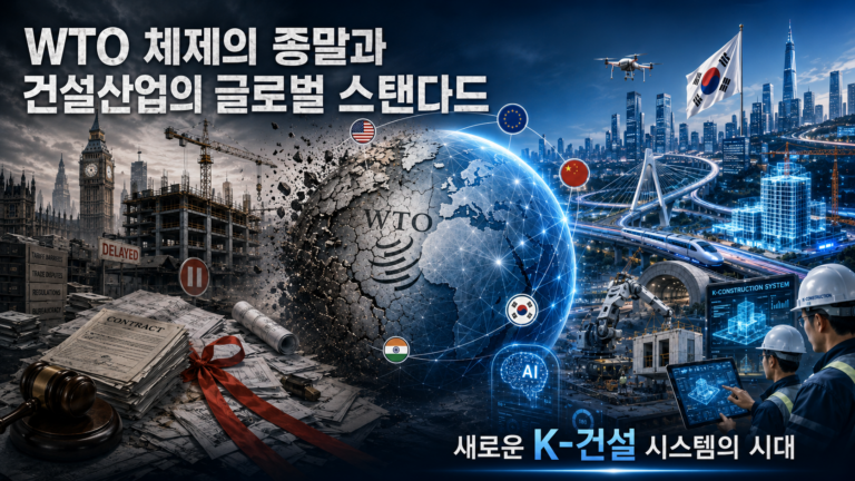 WTO체제의 종말과 건설산업의 글로벌 스탠다드